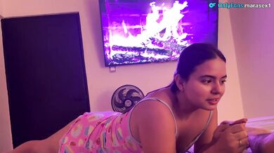 My girlfriend's best friend impales my creamy cunt before ruining me