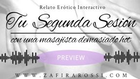 Hot Massage Leads to Butt Drill & Handjob in Spanish POV Audible Scene