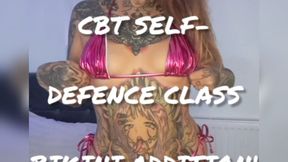 CBT SELF DEFENCE LESSON BIKINI ADDITION!