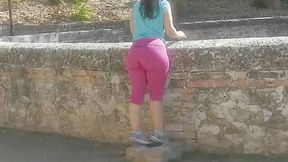 OUTSIDE FUCKING IN THE FOREST BY STRANGER WITH BIG BOOTY