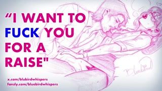 Your CUTE Employee SUCKS Your COCK Under The Desk EROTIC AUDIO ROLEPLAY