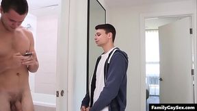 hot gay step dad and