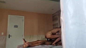 CAIU NA NET - Garoto Fudendo o Cu da mulher magra da bunda pequena que senta com força e depois gozei dentro da bucetinha