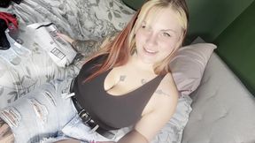 Unboxing: Trying Lace Panties, Dresses, and a Big Dildo