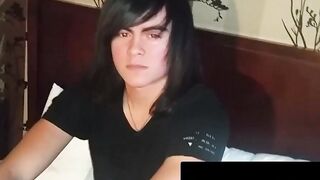 MenWithFur.com - Cute little twink jerks his never shaved prick solo