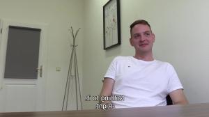 non-professional man got nailed by his interviewer