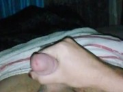 Hot masterbating with uge cumloaddd
