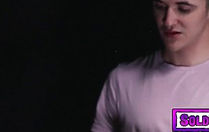 Jonah Wheeler opens up Nathan James asshole with his cock