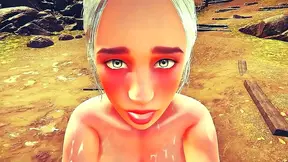 Heros Fiery Romance with Daenerys Ignites Passion Amidst Anime Battle Chaos