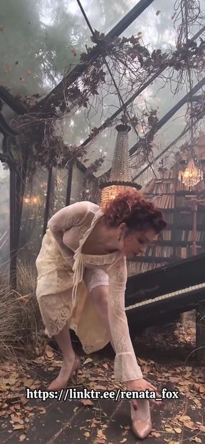 A Beautiful Nymph in a Secret Garden