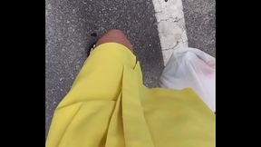 Public desperation, diaper peeing