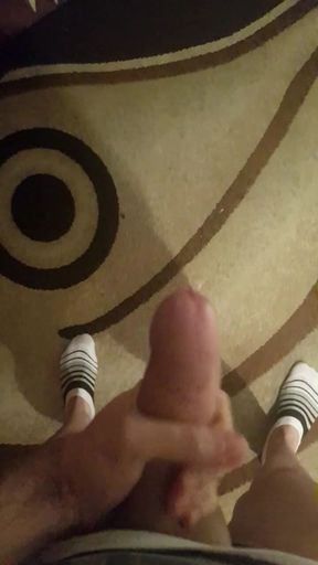 Made my big dick cum