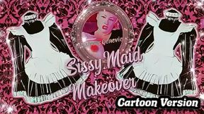 CARTOON VERSION Your transition into my big titty sissy maid