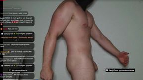German Dirtytalk! Master Does Squats - Then Harsh Punishment for the Sub