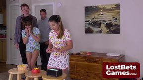 Our Foursome Is Back to Play a Strip Boomsticks Game