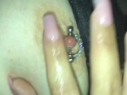 Cuming on my fingers