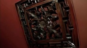cali couture gives will steiger a gloryhole blowjob