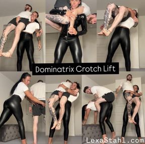 Boy Toy Crotch Carry Dominatrix Workout