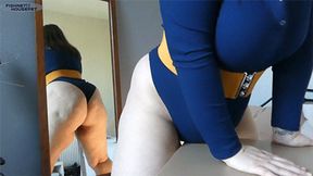 Multiple View Table Humping Masturbation