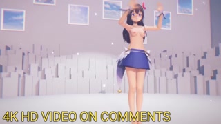 Tokino Sora HOLOLIVE Iwara MMD VTUBER R-18 Nude Mod ウミユリ海底譚