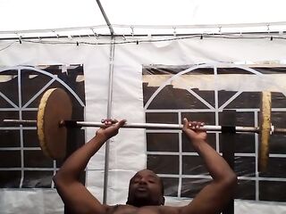 Hitting the weights! (Fetish)