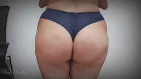 Fat ass farting for you to smell