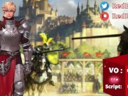 Princess Gives Her Knight a Special Reward and Rides Him Like a Stud in the Stables (part 2)