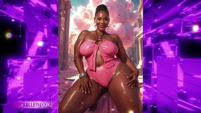 digital divas 53 bbw big butt love exclusive feature: curvy ebony ass sensation