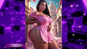 digital divas 53 bbw big butt love exclusive feature: curvy ebony ass sensation