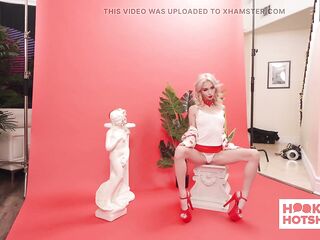 BTS - Emma Rosie Charms The Camera In A Hot Backstage Scene!