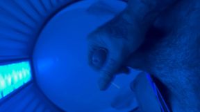Horny Whilst in the Sunbed
