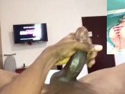 POOLSIDE SEX TONIKZALEX STROKING BBC MOANS, TALKS DIRTY & CUMS HUGE LOAD CUM INSIDE CARTOON GAMER GA
