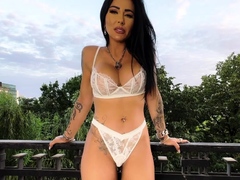 Mistress Kennya - Cuckolding On The Balcony