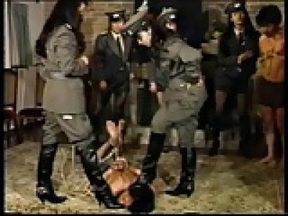 Vintage japanese femdom and strapon