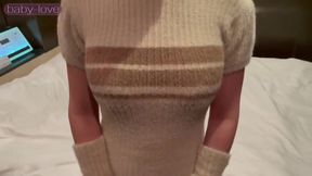 Goddess Bodyline Busty Beauty Slender F Cup Waist Drives Wild Desire Ending in a Massive Creampie!