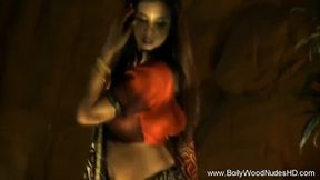 Bollywood Nudes HD featuring girlie's solo sex
