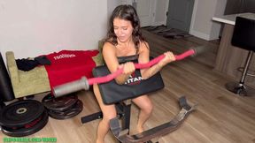 Teen Face Fucked Fucked Hard & Creampied By Personal Trainer