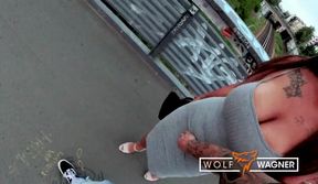 Zara Mendez - The Tatted Latina gets drilled on the table in POV with a cum-hungry WolfWagner