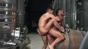 Men: Manuel Rides Paddy at Their Vineyard Date