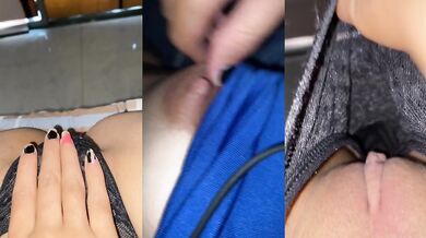 Hot Tinder date sends creamy nudes alone