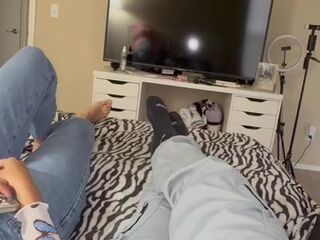 “Wait, I will make your fantasy come true" - First threesome with tantaly doll