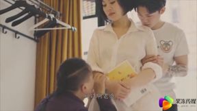 Chinese AV: Mother's Sorrow - The Emotional Visit of a Debtor Jelly Media Series