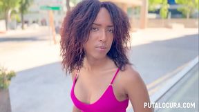 PutaLocura - Pilladas de Torbe a Preciosa T&iacute_mida Mulata Luna Blackx