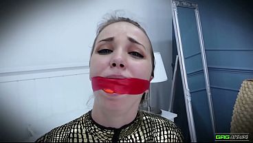 Cute Blonde Catuglar put in tight BDSM EP 3