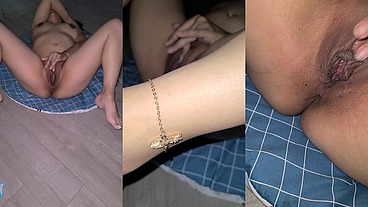 Swinger Jugando sólita con mi panochita