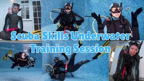Scuba Skills Underwater Training Session - AVI