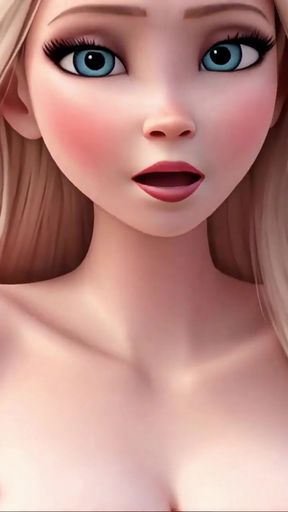 Elsa JOI while she masturbates for you in the morning with Cum Countdown   Clip 1