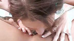 ”Cunt lick pool party lesbian teens get wet”