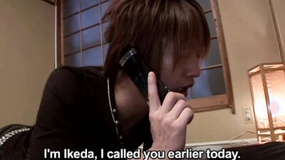 Hot Japanese amateur caught cheating & given a messy creampie