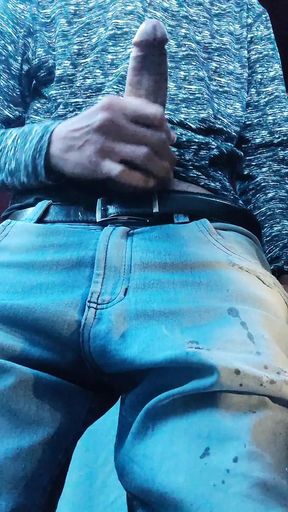 I cum at my place of work, how good it feels